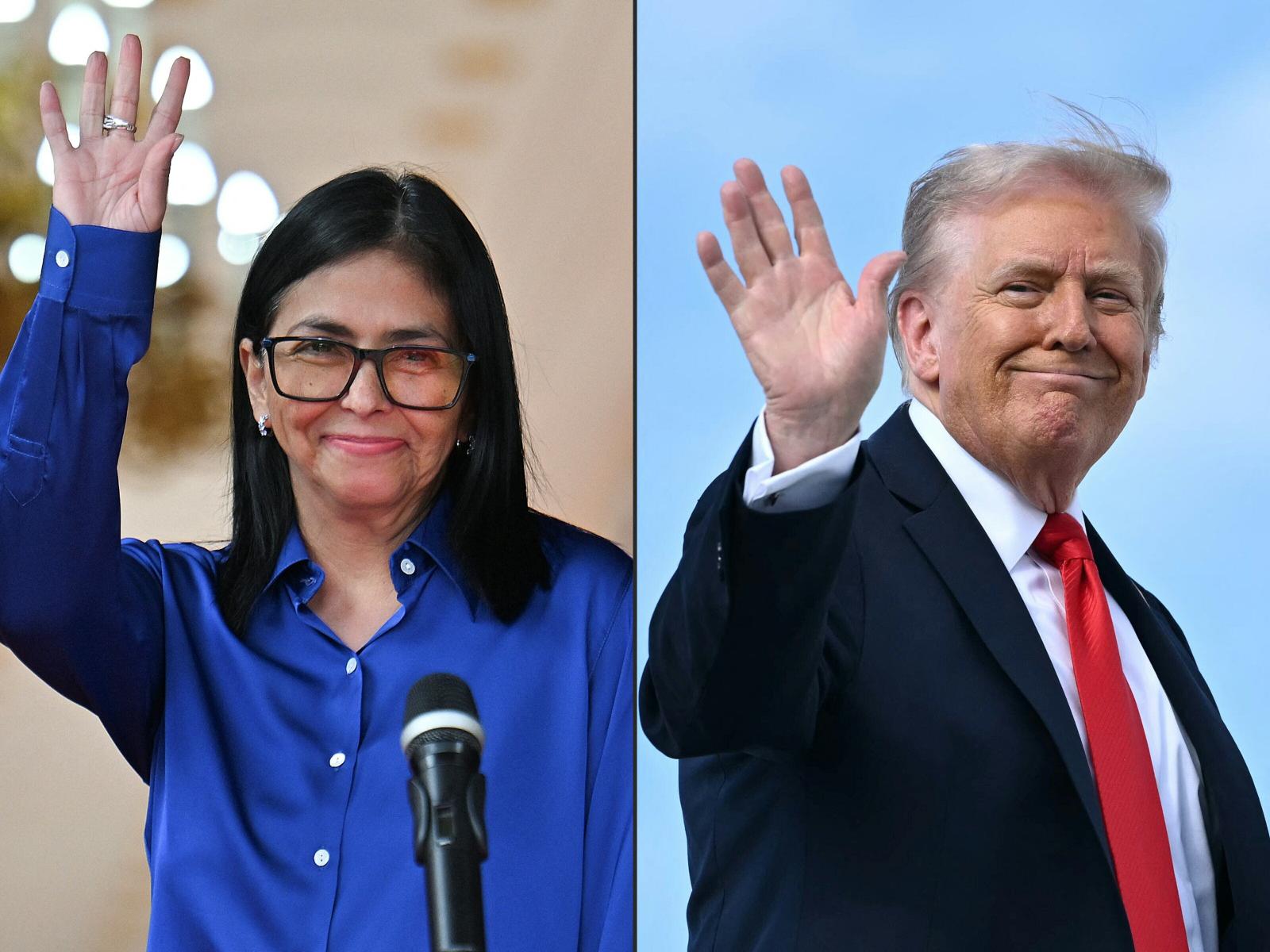 Delcy Rodr guez Pact Con El Gobierno De Trump En Diciembre El Diario 